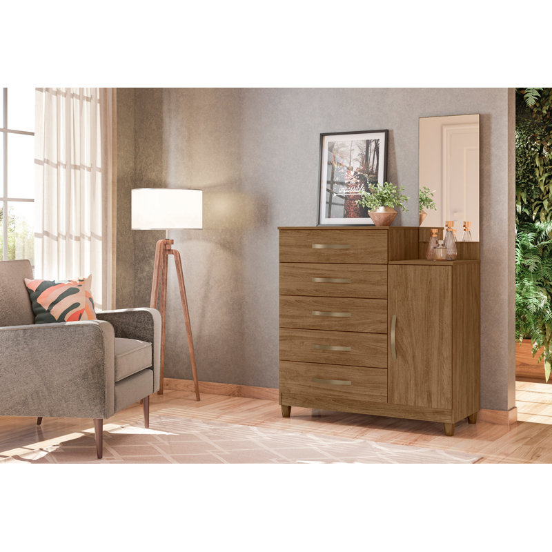 Raycine Accent Chest, Natural Wood