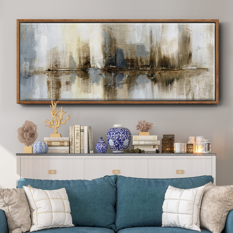 Harbor Lights- Framed Canvas