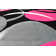 Mccampbell Abstract Pink/Black Area Rug