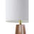 Magalie 1-Light Ceramic Table Lamp with Linen Drum Shade-772252226-772252237