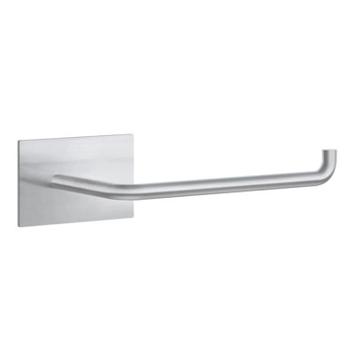 Self-adhesive steel toilet paper holder