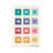 " Square Times Tables - 7 " by PaperPaintPixels-59577066