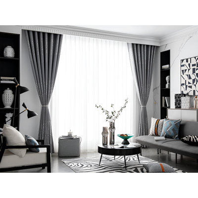 Sohany Room Darkening Curtain Single Panel