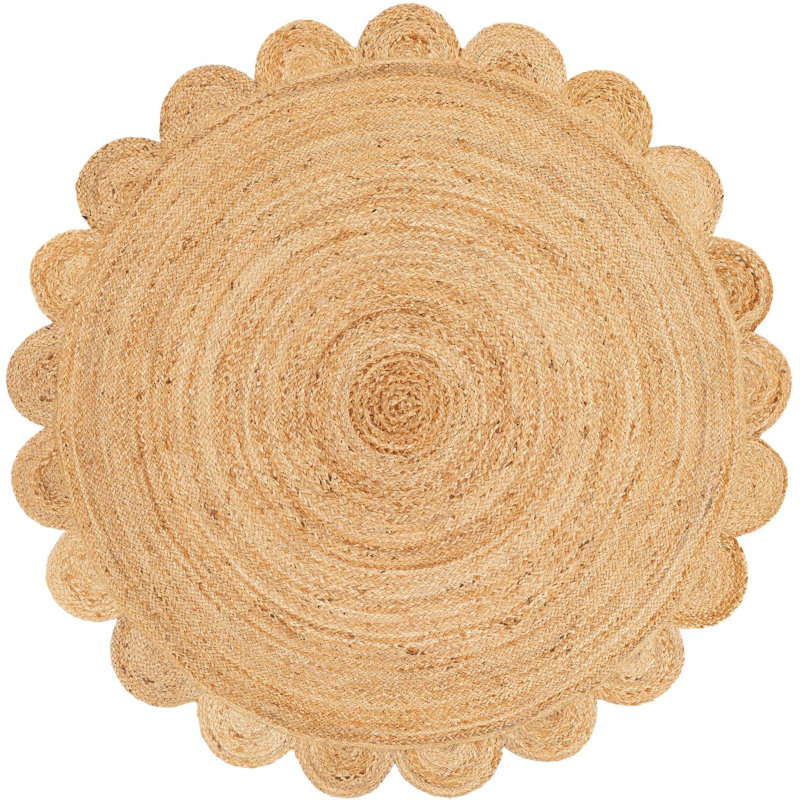 Tapis contemporain Contemporary, Rond 5 pi 1 po