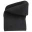 Fauteuil d'appoint à accoudoirs inclinés noir Mcdonald