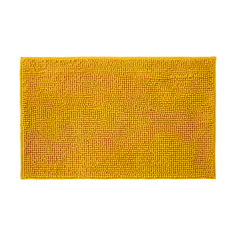 Centreville Chenille Non Slip Bath Mat, 80cm L x 50cm W, Dark Green