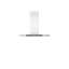 Zephyr Vista 36 in. Shell Only Wall Mount Range Hood with LED Lights in Stainless Steel