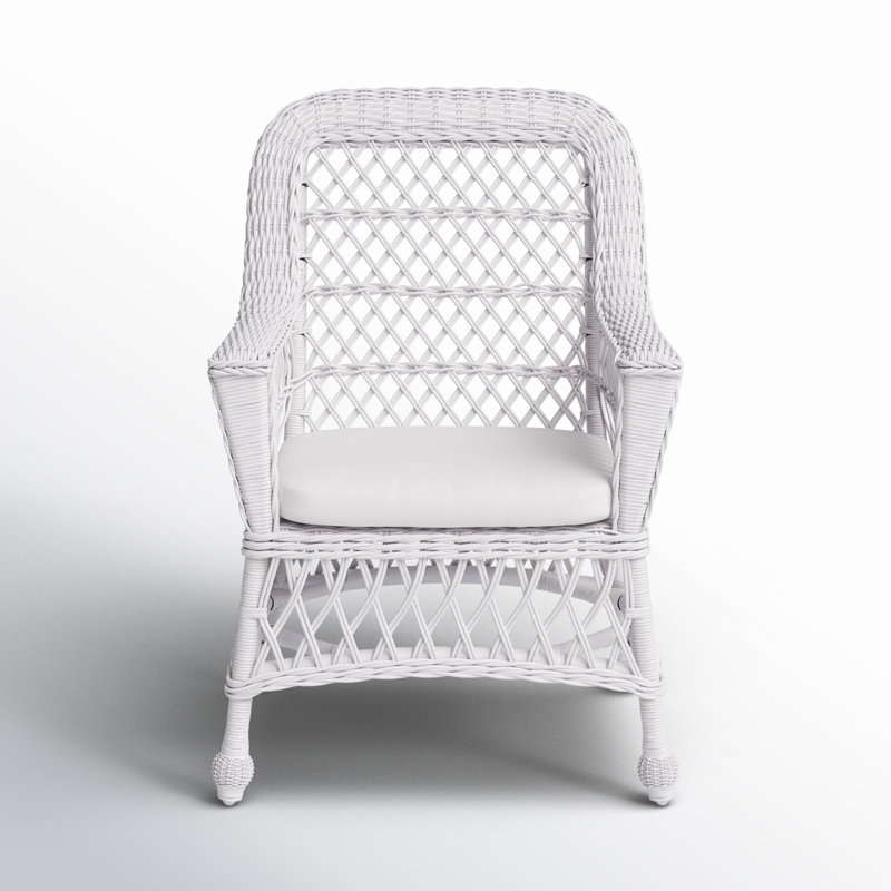 Esther Patio Lounge Chairs, White