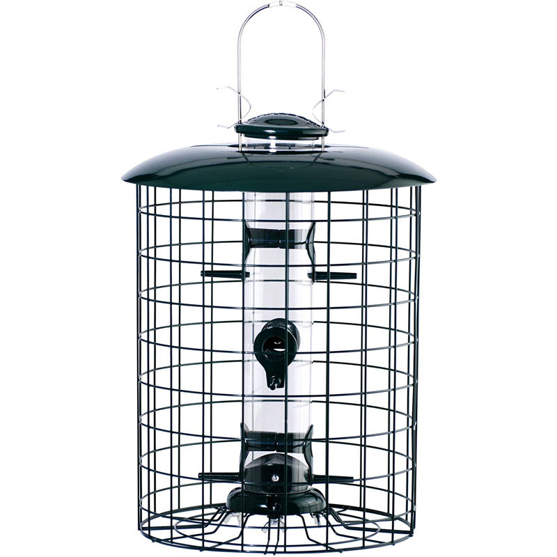 Metal Freestanding Tube Bird Feeder