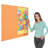 Wall Mounted Reversible Bulletin Board-37067534-37067532
