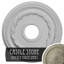 Médaillon de plafond Endurathane Amelia, P 15 3/4 po x P 5/8 po (pour auvents jusqu'à 4 1/8 po), finition tortue peinte à la main-27785509