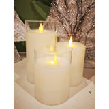 Unscented Flameless Pillar Candle
