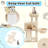Altero Carpet 36'' H Cat Tree Platforms and Condos Included-925092522