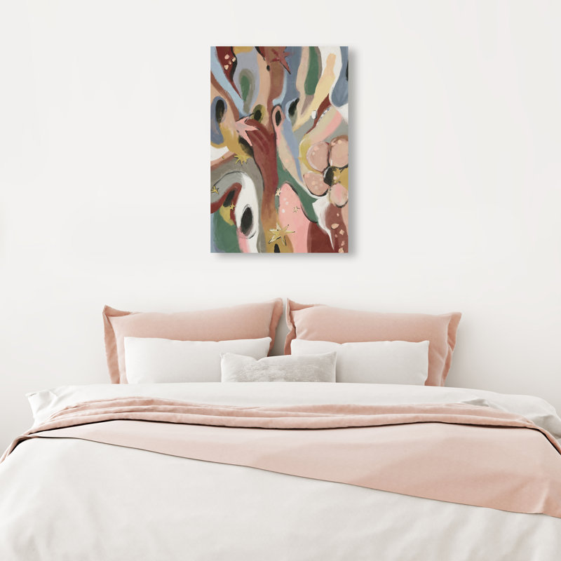 Modern Folk I Print by Oliver Gal, 15"H x 10"W, Gallery Wrapped