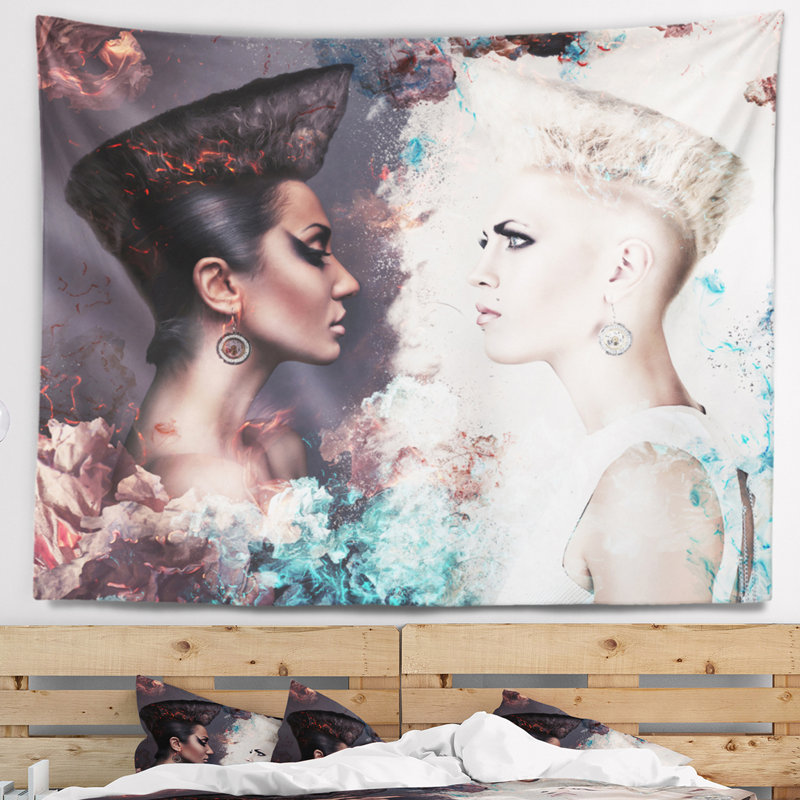 Polyester Tapestry, 78" H x 92" W