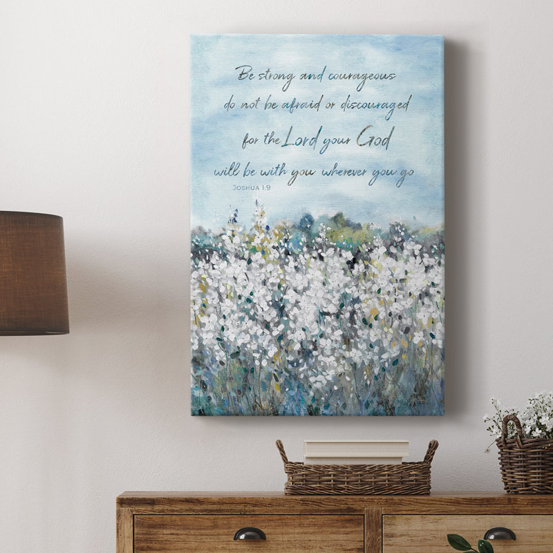 Be Be Flower Field - galerie sur mesure Cavas, H 18 po x l 12 po