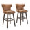 Tabouret de bar et de comptoir pivotant Caraline Caraline