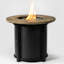 Table de feu au propane de 30 pouces avec plateau de table, chaleur de 40 000 BTU, fabrication, housse de pluie et pierres de lave pour une détente en plein air, profondeur du bol de 2,2 pouces,