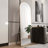 The 4St Generation Floor Mounted Full Length Aluminum Alloy Frame Mirrors-129493094