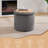 Round Corduroy Storage Ottoman with Reversible Tray Lid-796729042