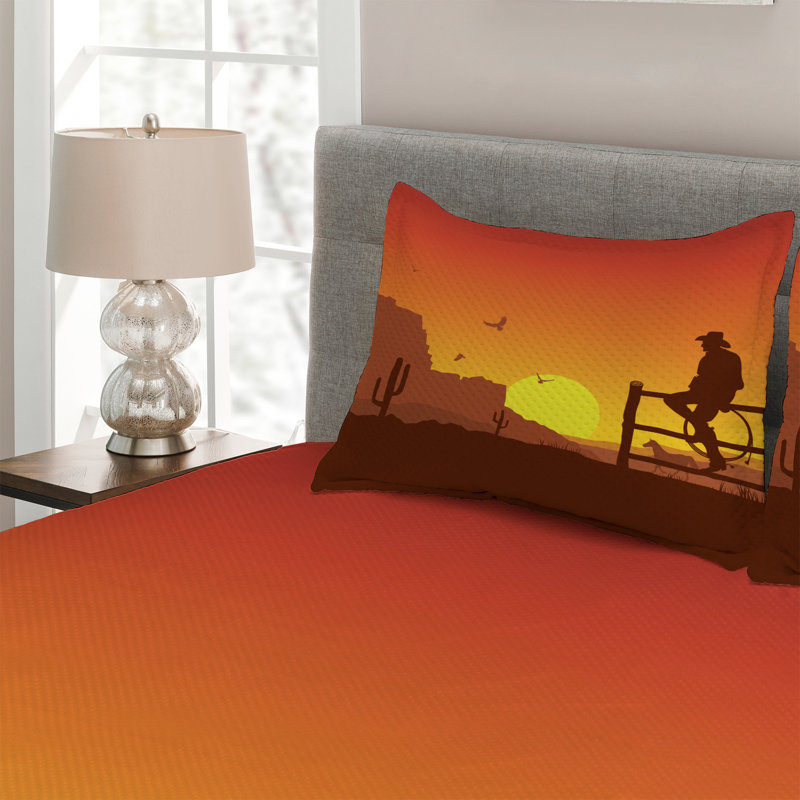 Rustic Polyester Coverlet