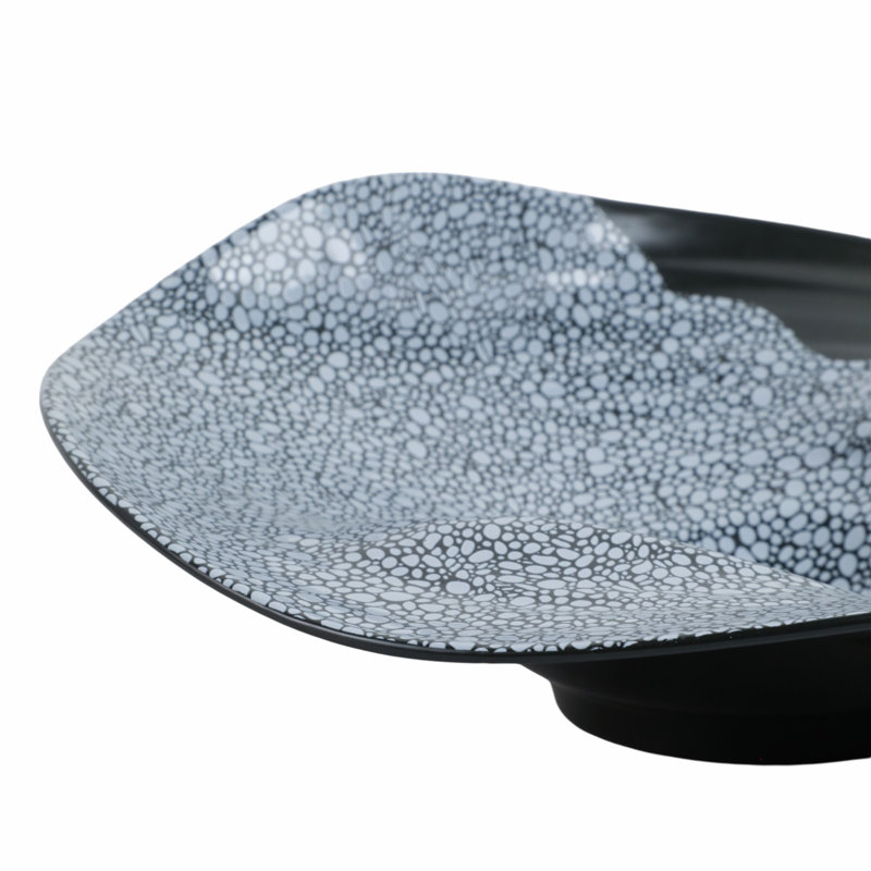 Yaretzi Handmade Stoneware Decorative Bowl, 5" H x 14" W x 14" D