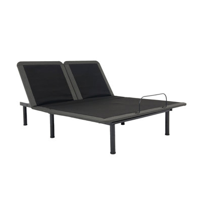 Queen Size Flex Top Quick Assembly Adjustable Bed Frame With Voice Activated Controls