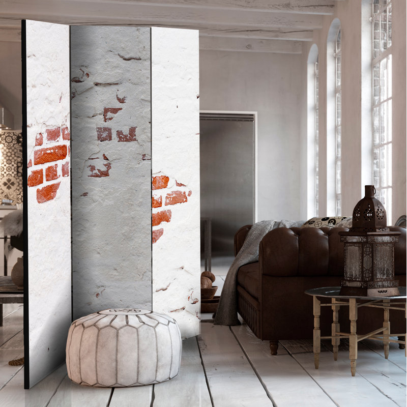 Jemaa Solid Wood Folding Room Divider, 3