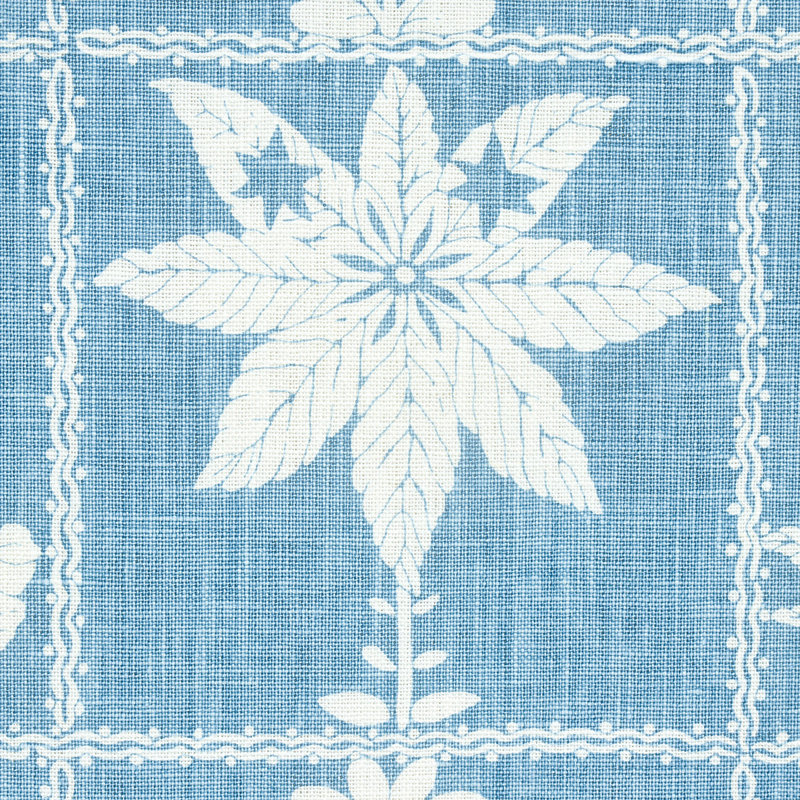 Georgia Wildflowers Fabric, Blue