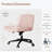 Criss-Cross Office Desk Chair With Wheels-322415124