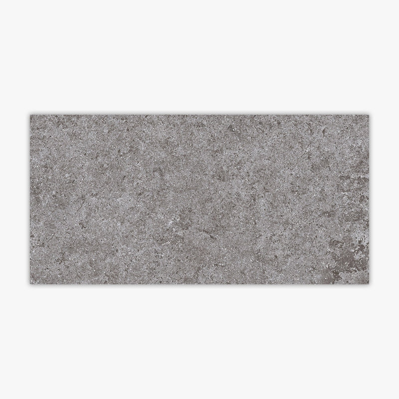 Basalt 12'' W x 24'' L Porcelain Singular Tile, Basalt Fd Grey Matte