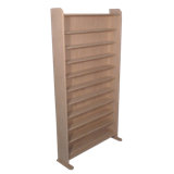 Shelf-Style Wooden CD Rack - 02 Series