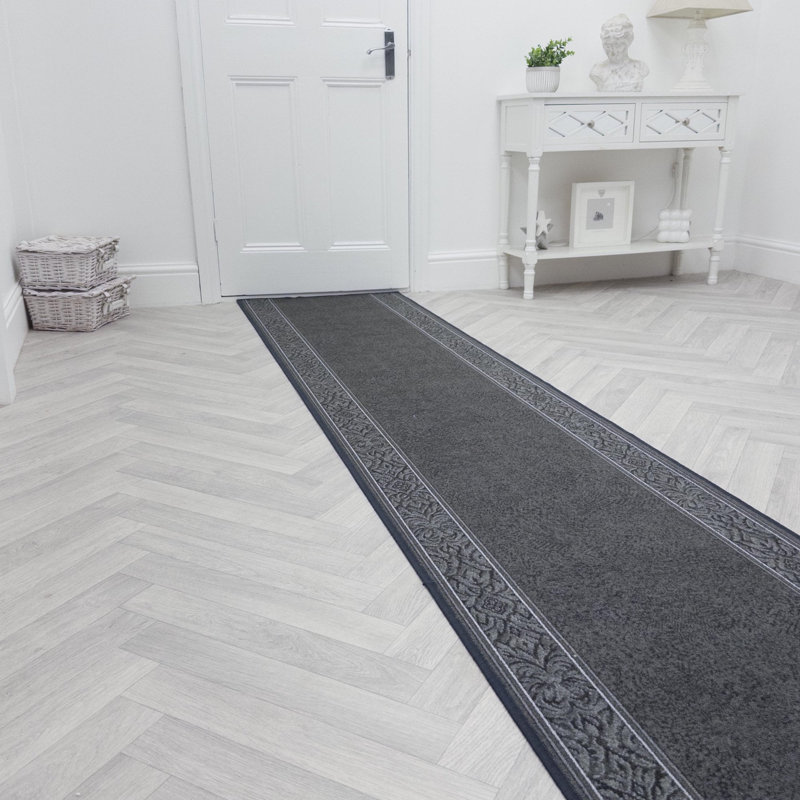 Runner Vintage Look Looped / Hooked Area Rug, Runner 66 x 360 cm