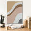 «Flowing 2 Neutral» par Danhui Nai, art mural sur toile-1180507282