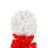 Lighted  Santa Hat Style Christmas Tree Set Of 2,  Artificial Tree With Warm  Lights, Christmas Tree For Decoration Inside And Outside