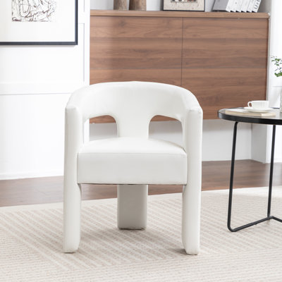 Caleb Upholstered Faux Leather Dining Chairs