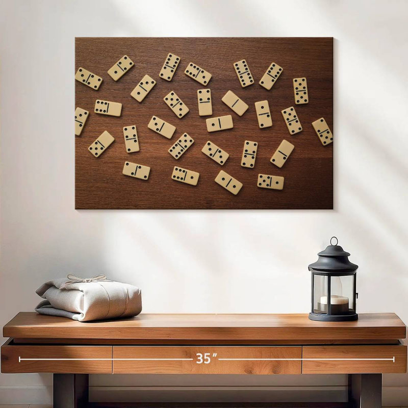 Senne Scattered Domino Tiles, 16" H x 24" W