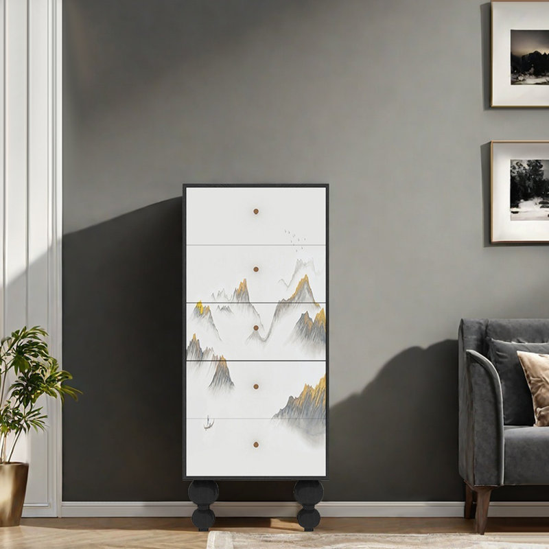 Armoire décorative simple et multifonctionnelle rétro