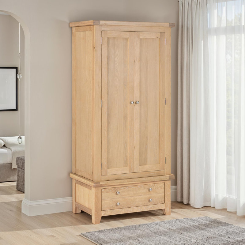 Windsor 2 Door Solid Wood Wardrobe