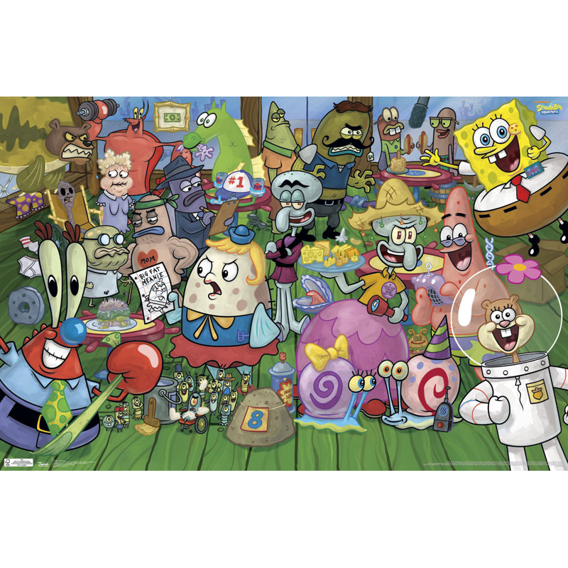 Impression sur papier bob-characte