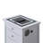 Hammond SMART 3 Drawer Nightstand White