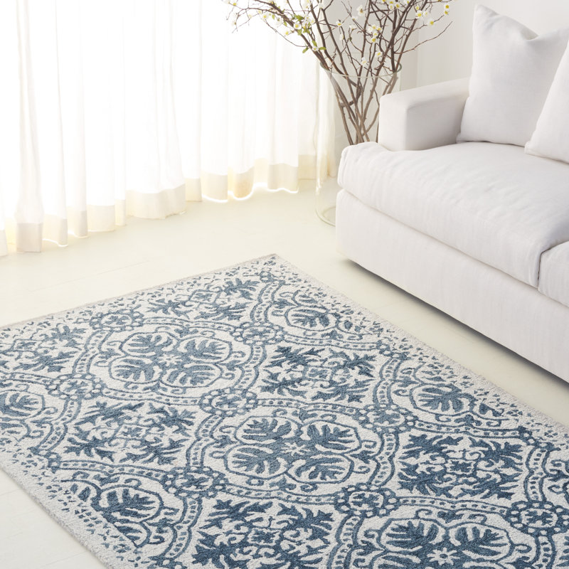 Lauren Ralph Lauren Nina Hand Tufted Wool Pile Oriental Rug, Rectangle 4' x 6'