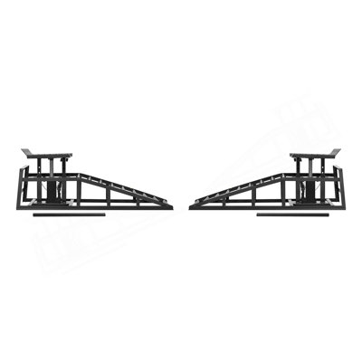 Rampes de service de camion de voiture automatique avec pédale, rampes hydrauliques de garage élévateur 5 t