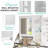Wall Mounted Bathroom Storage Cabinet-212536421