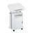 Techni Mobili Sit-to-Stand Rolling Adjustable Laptop Cart With Storage