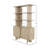 Moncure 70"H x 47"W Acacia Wood Bookcase