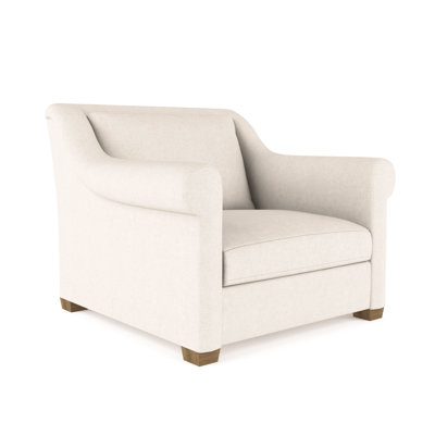 Transitional Upholstered Armchair