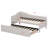 Upholstered L-Shaped Daybed With Pop Up Trundle-1124863889