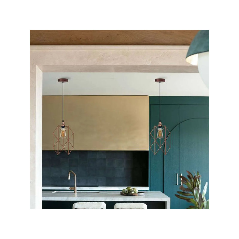Annaka 1 - Light Copper Pendant