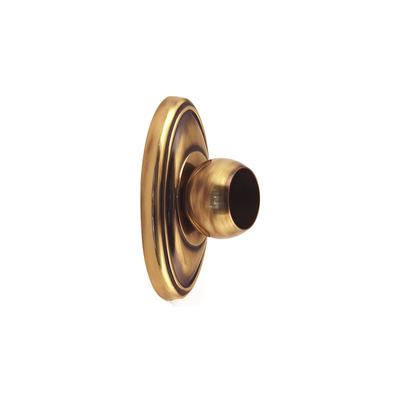 Supports de tringle de douche Stimson, Antique poli